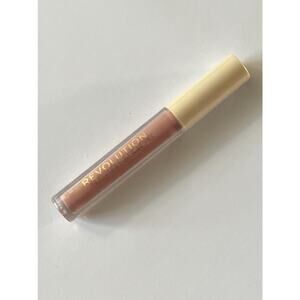 Revolution Matte Lip Gloss Nudes Collection Buff Peachy Nude Smooth Pigmented